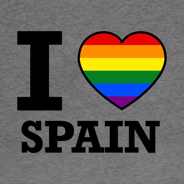 I LOVE SPAIN GAY PRIDE by pikafelix